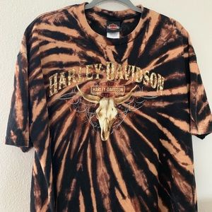 Vintage Harley Davidson Graphic T Shirt